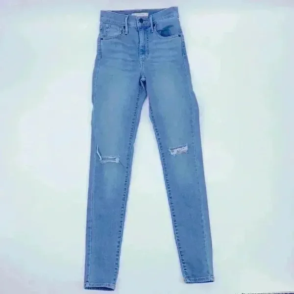 Levi's Distressed Women's Mile‎ High Super Skinny Distressed Jeans Size 25 - Image 3