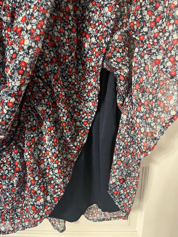 Trixxi Floral Dress Mini Puff Sleeve - Image 4