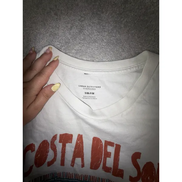 Urban Outfitters 'Costa Del Sol' T-Shirt Dress in IVORY S/m - Image 9