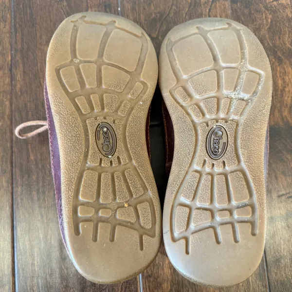 Chacos Pineland Women’s Size 8 Moc‎ Toe Pinecone Brown Nubuck Moccasin Sneakers - Image 7