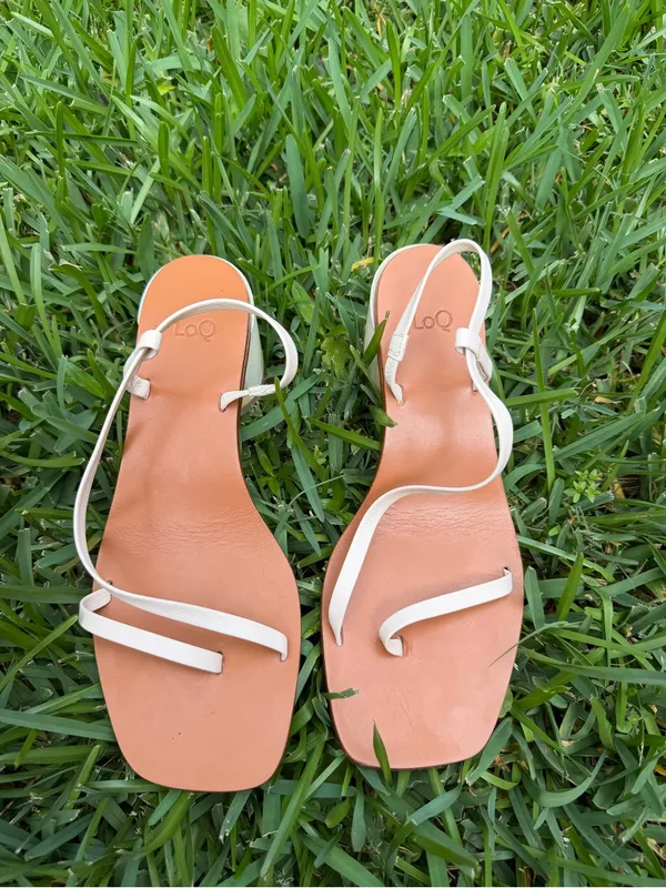 LOQ Carmen Bombón Snake Sandals EU 39 US 8.5 Made in Spain $395 Retail - Image 4