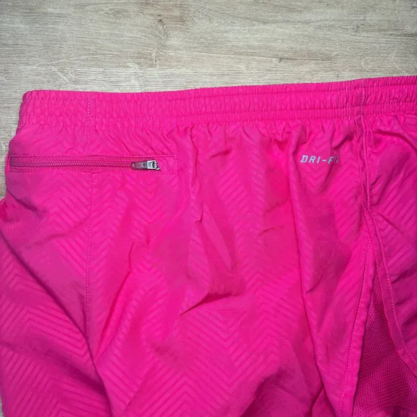 Nike Women's Dri-Fit Tempo Fuchsia Lightweight Running Shorts - Size Small - Image 6