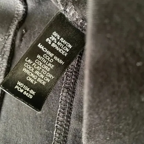 BetaBrand Classic Black Wide Leg Dress Pants Women’s Medium - Image 7
