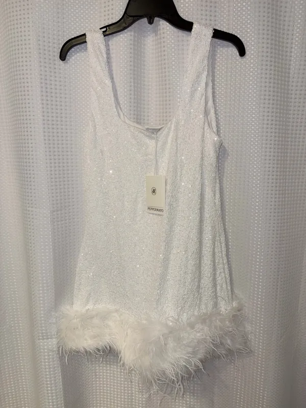 Peppermayo Belissa Sequin Mini Dress - Image 3