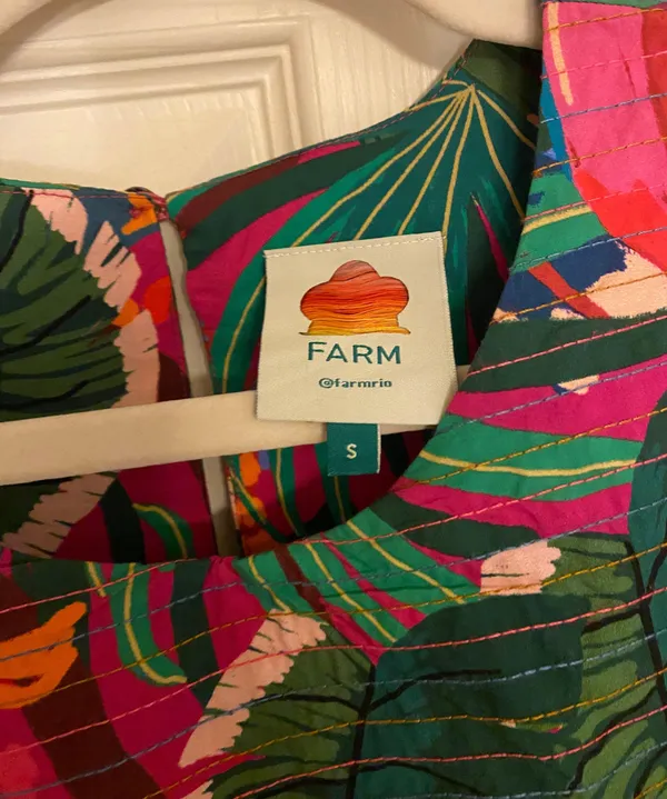 Pink Painted Toucans Dress - Image 3