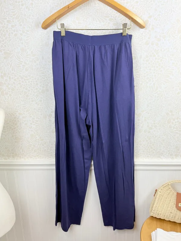 SKIMS Purple Boyfriend Loose Loungewear Pants - Size - Medium - Image 6