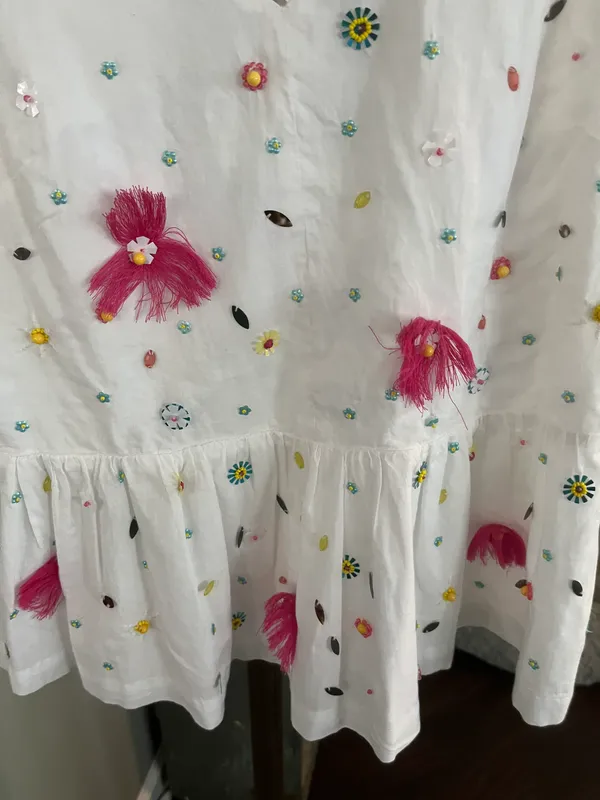 Crown & Ivy NWT Size XS Sleeveless White Top - Image 3