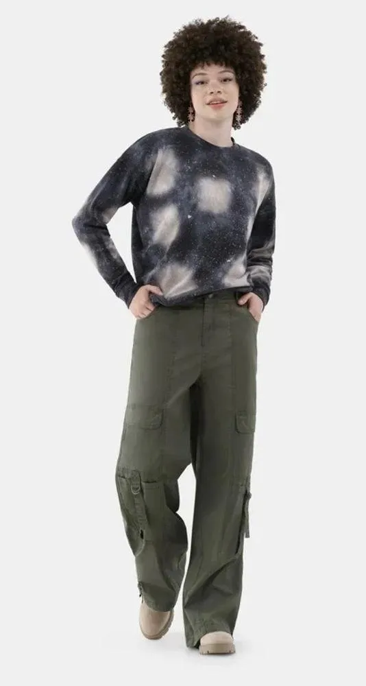 Cargo Parachute Pants nwt Women’s juniper olive green - Image 5