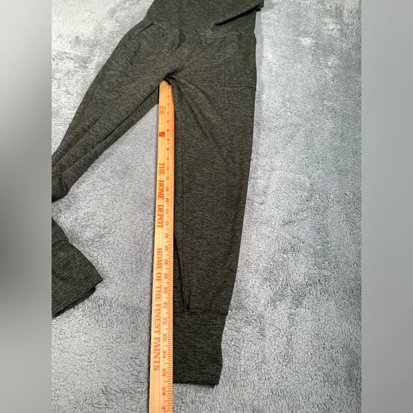 Aerie fold over Green joggers small - Image 2