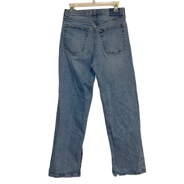 Abercrombie & Fitch Jeans 90s Relaxed High‎ Rise Rigid Denim Split Seam 30 / 10 - Image 2