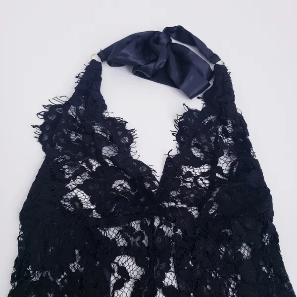 Lulu's Lace Sheer Bodysuit Lingerie New With Tags - Image 3