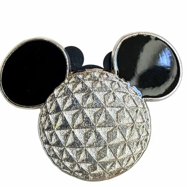 Disney WDW Spaceship Earth Mickey Icon Trading Pin - Image 7