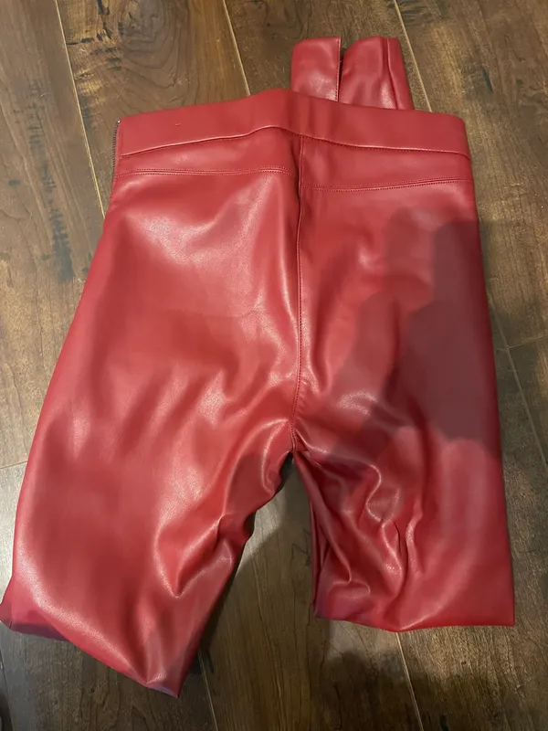 Zara leather pants - Image 2