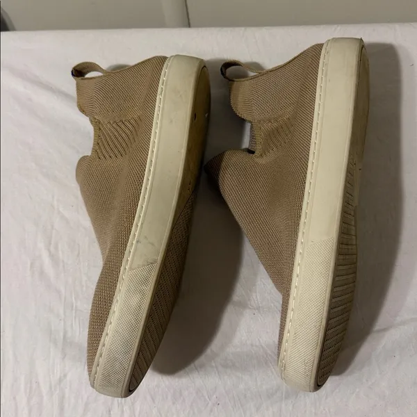 Rothy's The Chelsea Camel Knit Pull On Ankle Boots Womens 8 - Image 7