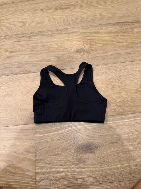 Nike Black Sports Bra Dri-Fit - Image 2