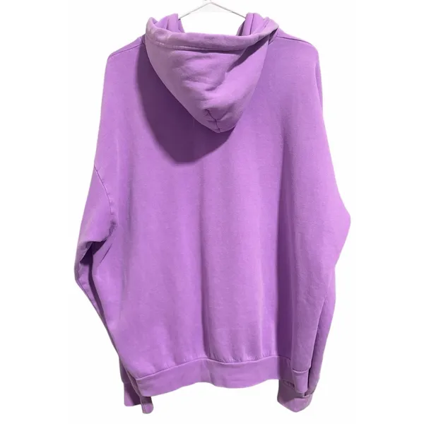 Aviator Nation Bolt Gradient Relaxed‎ Pullover Hoodie Neon Purple Size Large - Image 2