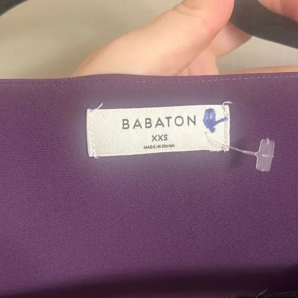 ✨Aritzia BABATON Randy Purple Sz XXS Blouse✨ - Image 9