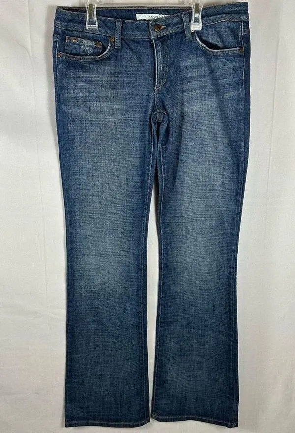 Joe’s Honey Bootcut Fit Denim Jeans Pants Slightly Distressed Harvey Wash W31 - Image 2