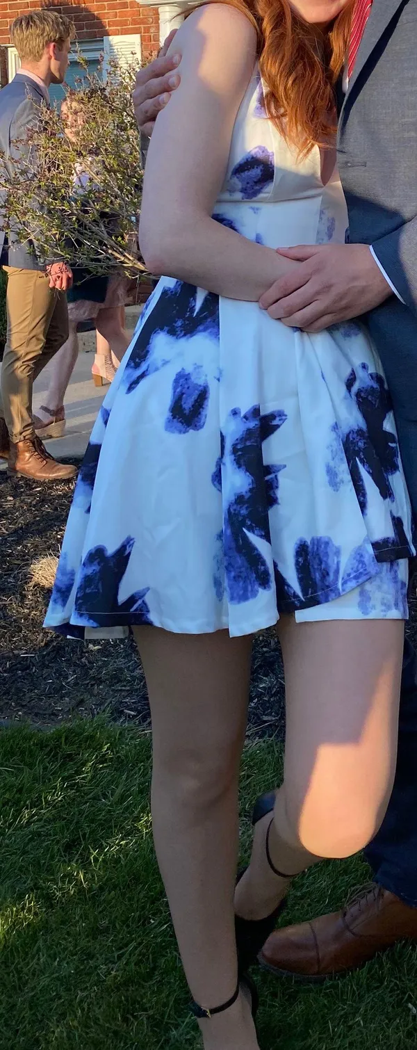 Lulus Floral Formal Dress - Image 4