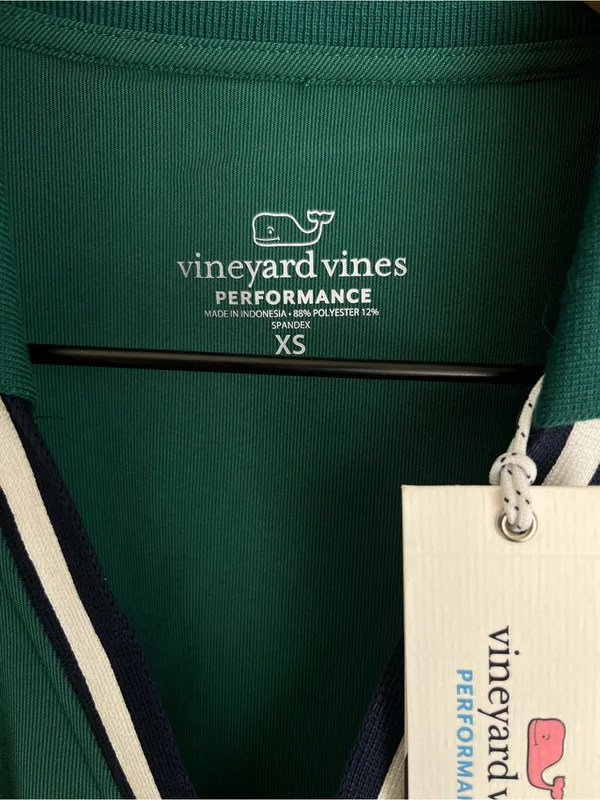 VINEYARD VINES Retro Varsity Sleeveless pleated golf /tennis Dress NEW XS - Image 7