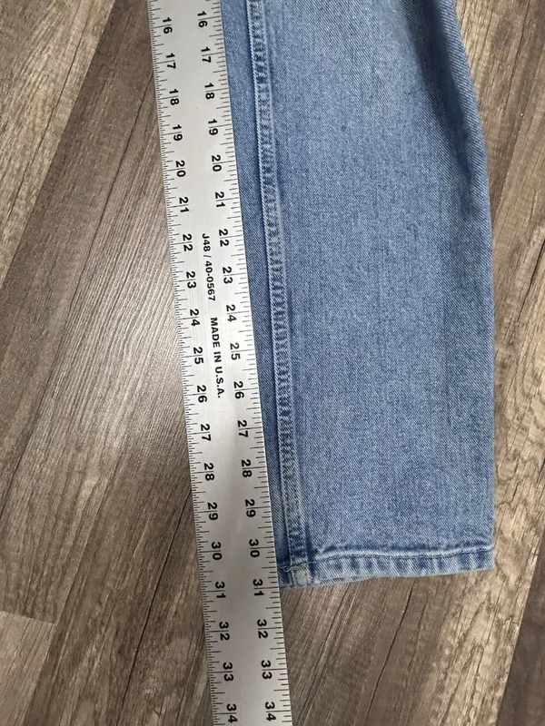 BDG Urban Outfitters High Rise Baggy Jeans Women’s Size 24 Blue 24x31 Grunge - Image 10
