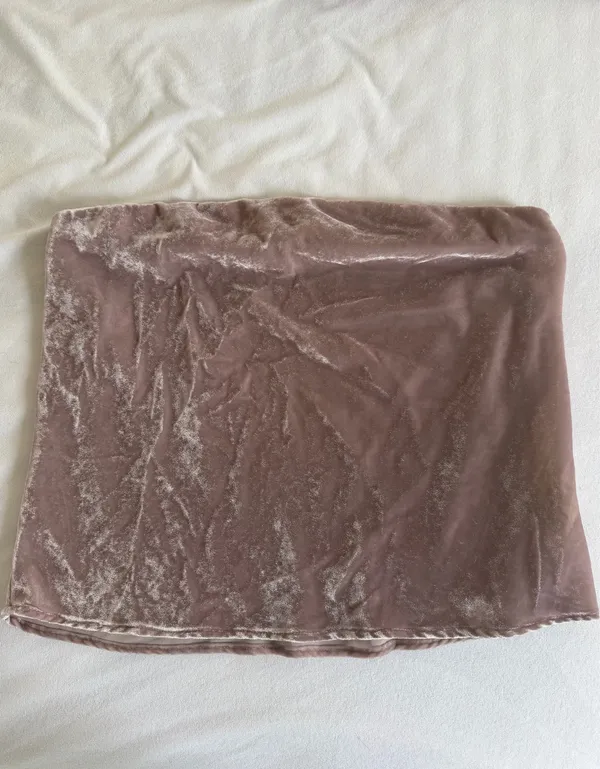 Anthropologie velvet tube top - Image 3