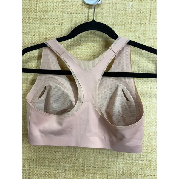 Soma Bliss Breathe Racerback Sport Bra Pink Mesh Size M - Image 3