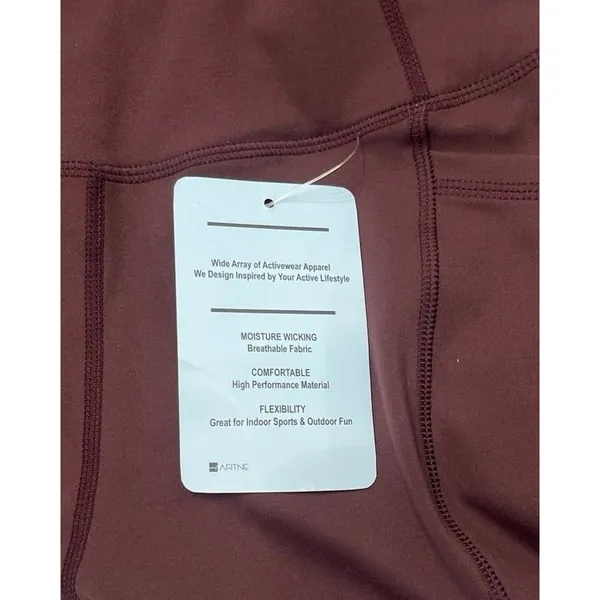 Afitne Leggings Size XS Plum New With Tag - Image 6
