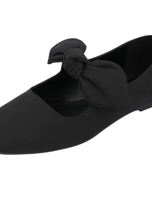 Journee Collection Seralinn Tru Comfort Foam Mary Jane Slip On Flats Black 7M - Image 8