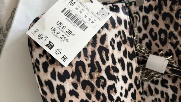 ZARA Animal Print purse - Image 6