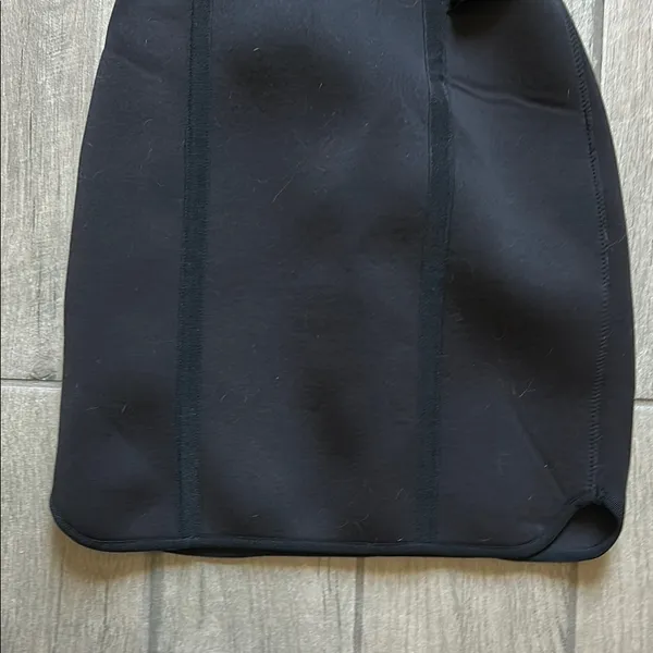 H&M Black Sleeveless Halter Sheath Dress - Image 3