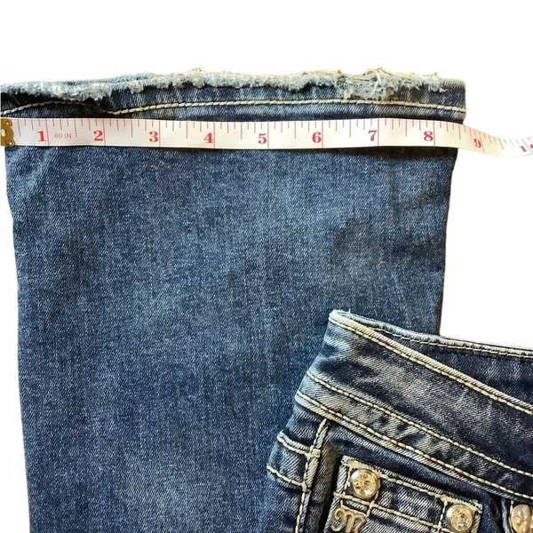 Jeans Lightly Loved Worn Once. Beautiful Pearls, Rhinestones, Sequins - Image 9