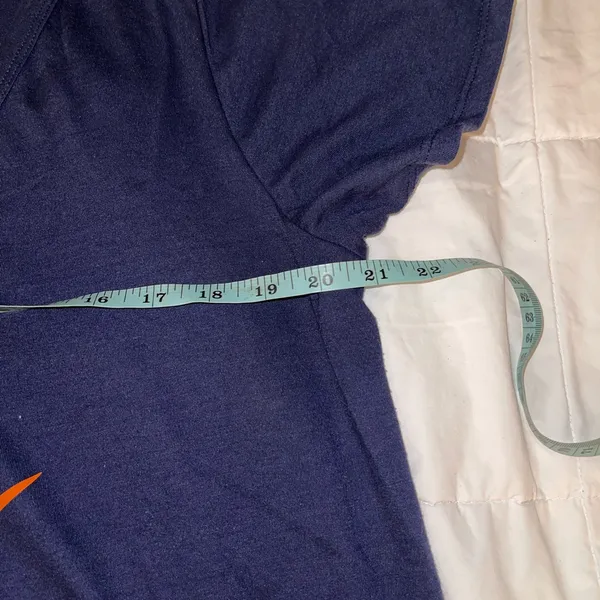 Torrid Plus Size Navy Virginia Tech Football Tee Size 2 - Image 6