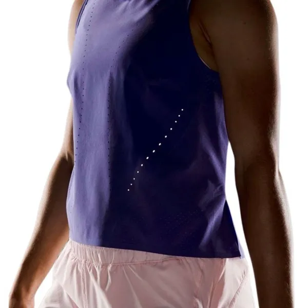 Lululemon Swift Ventilated Running Tank Top Charged Indigo Size 4 - Image 3