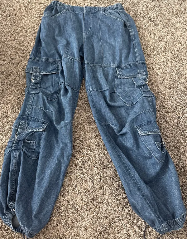 Garage Cargo Pants Denim - Image 2