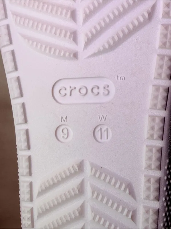 CROCS Classic Dual-Strap White Slide - Image 10