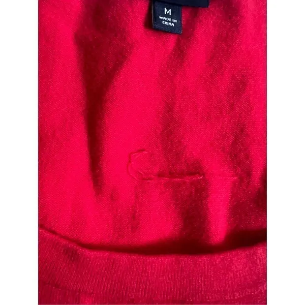 Talbots Red  Sweater Vest size M - Image 3