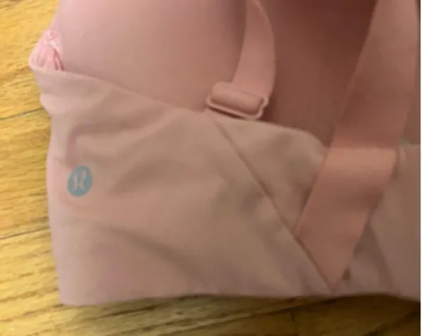 Pink Lululemon Sports Bra size 36D - Image 3