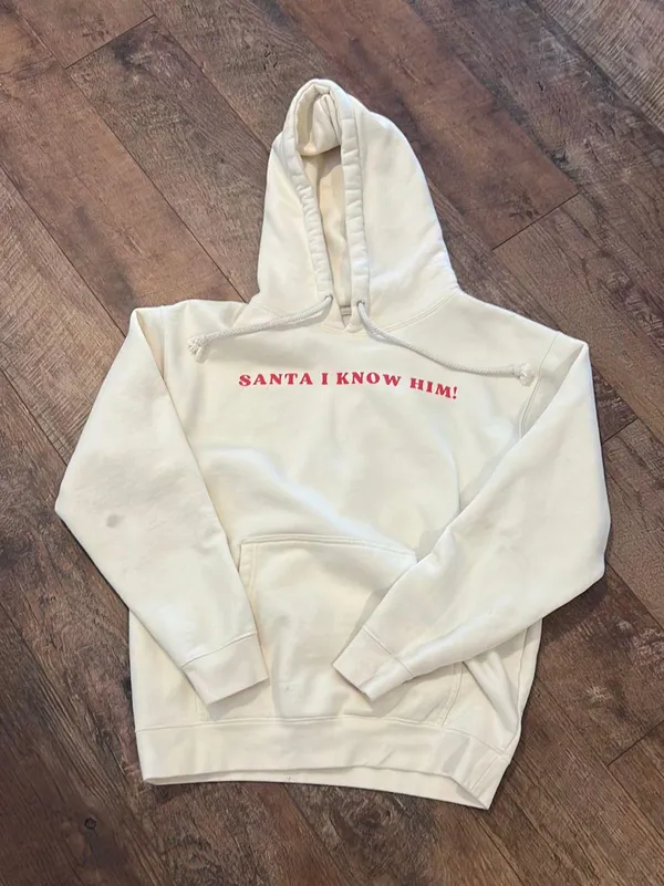 Sunkissed Coconut Buddy the Elf Sweatshirt Tan Size M - Image 4