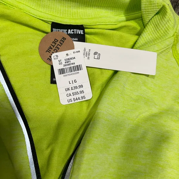Nwt Pink By Vs Athletic‎ Top - Image 4