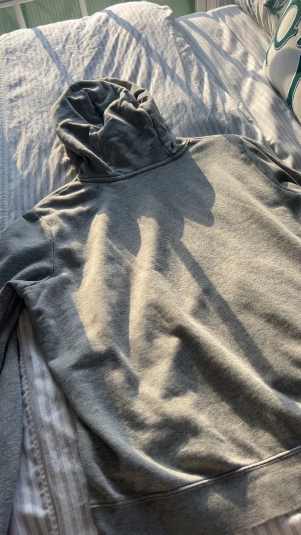 Nike Pullover Grey Hoodie - Image 4