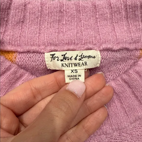 For love and Lemons‎ Lauryn Balloon Sleeve Sweater - Image 4