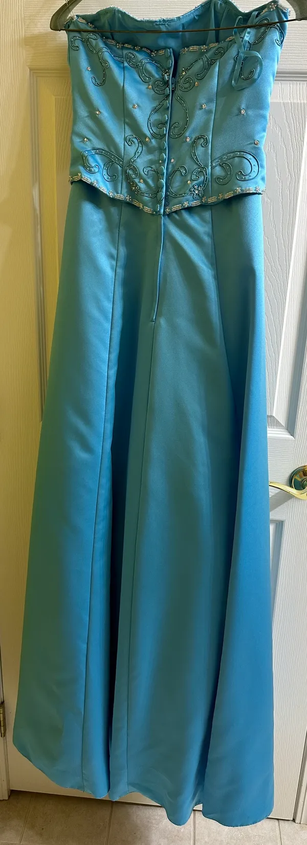 Blue Bridesmaid Dress - Image 2