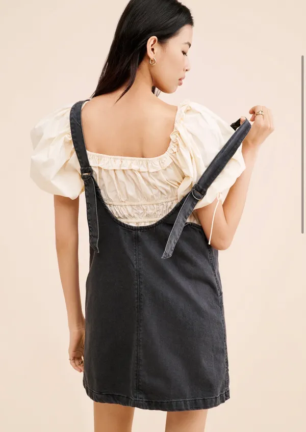 We the free high roller denim dress - Image 2