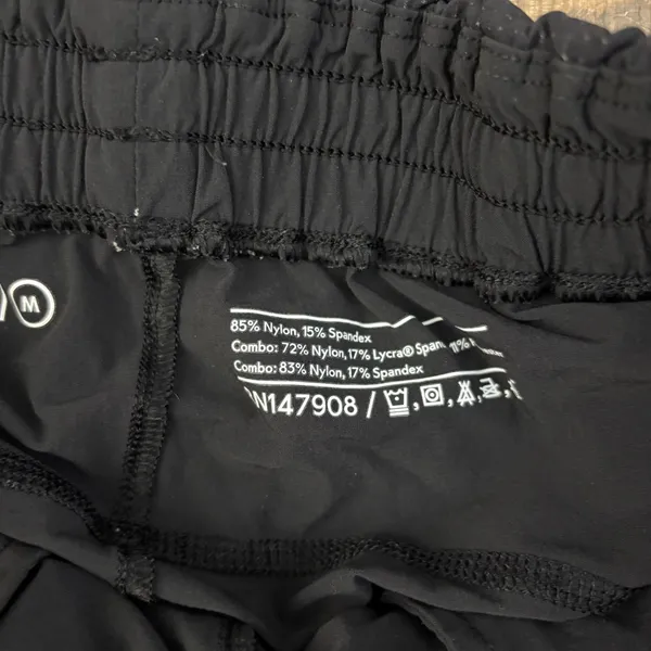 Outdoor Voices Zephyr Full Length Tapered Pant Nylon Spandex Black - Image 4