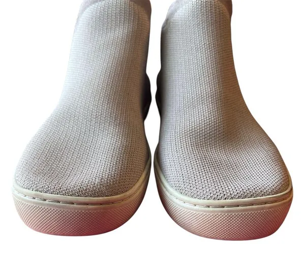 Rothy’s Chelsea Boot Slip-On Sneakers Size 8 Lilac Purple-Grey Color - Image 6
