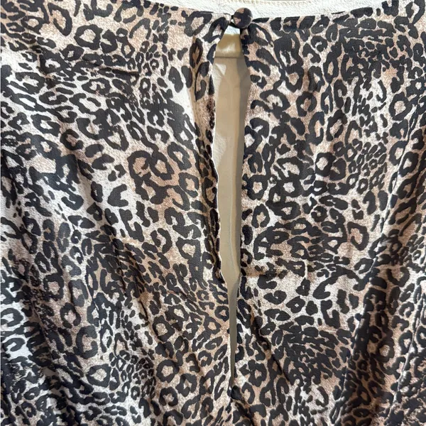 Alice + Olivia‎ Silk Leopard Print Mini Dress SZ XS Evening Wear Classy Dress - Image 9