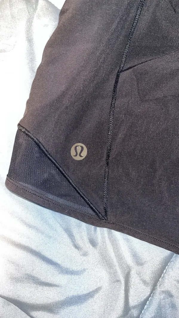 Black Lululemon Shorts 4" Hotty Hot - Image 4