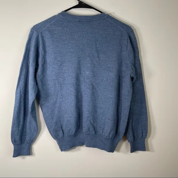 Fiesole‎ Gray Wool Long Sleeve Sweater Size M - Image 4