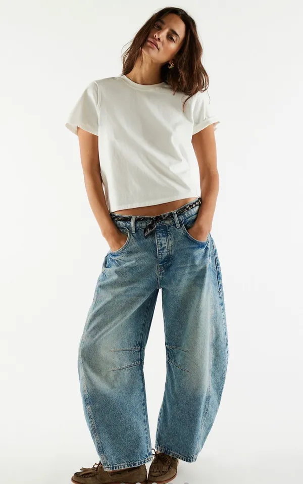 Free People Barrel Jeans We The Free - Image 2